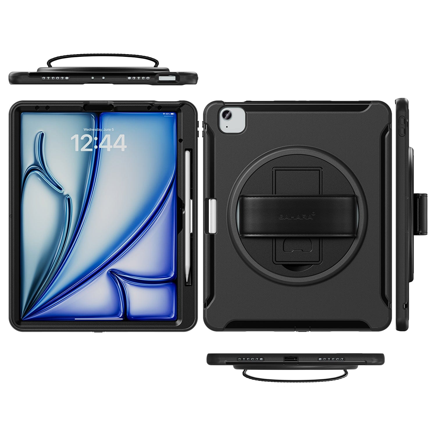 Raider Series Heavy Duty Hand Strap Case - Apple iPad Air 11" M2 & M3