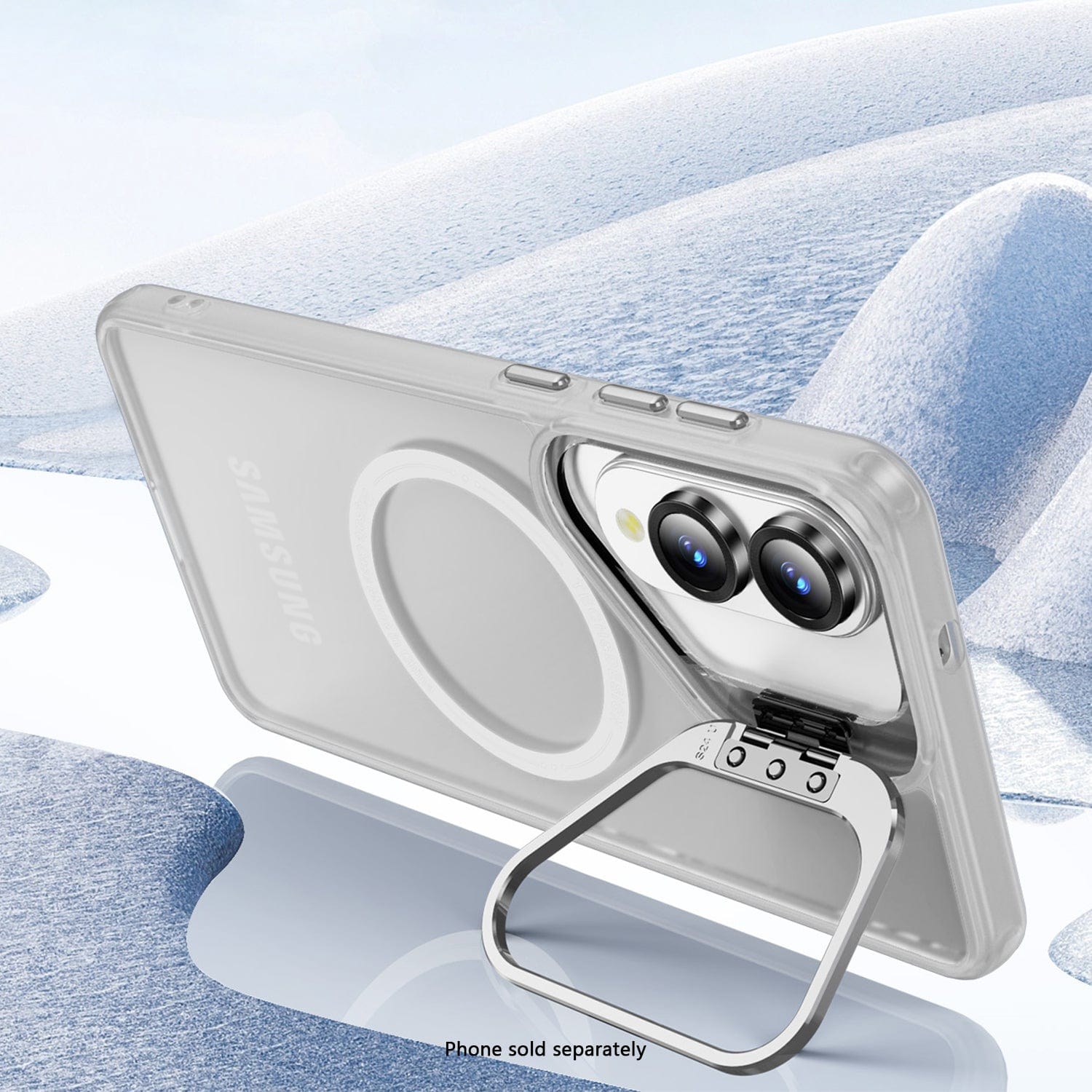 Samsung Galaxy S25 Edge Clear Case – Kickstand, MagSafe Compatible | Venture Series
