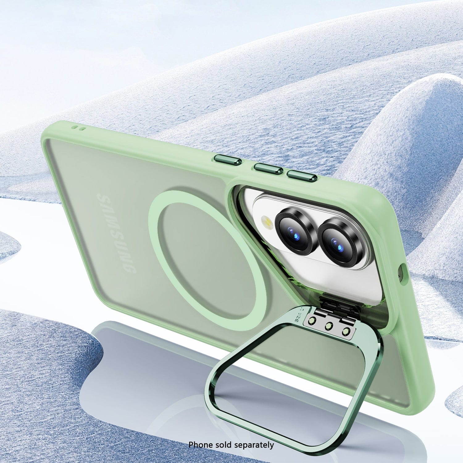 Samsung Galaxy S25 Edge Clear Case – Kickstand, MagSafe Compatible | Venture Series