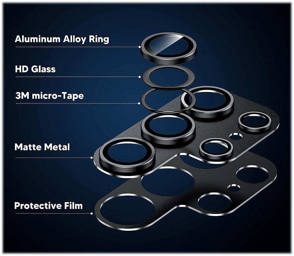 ProShock Camera Lens Protector (2-Pack) - Samsung Galaxy S24 Ultra