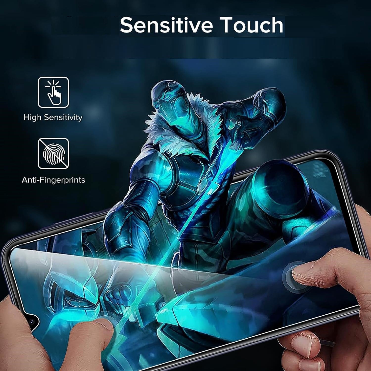 ZeroDamage Ultra Strong Tempered Glass Screen Protector (2-Pack) - Samsung Galaxy A15 5G