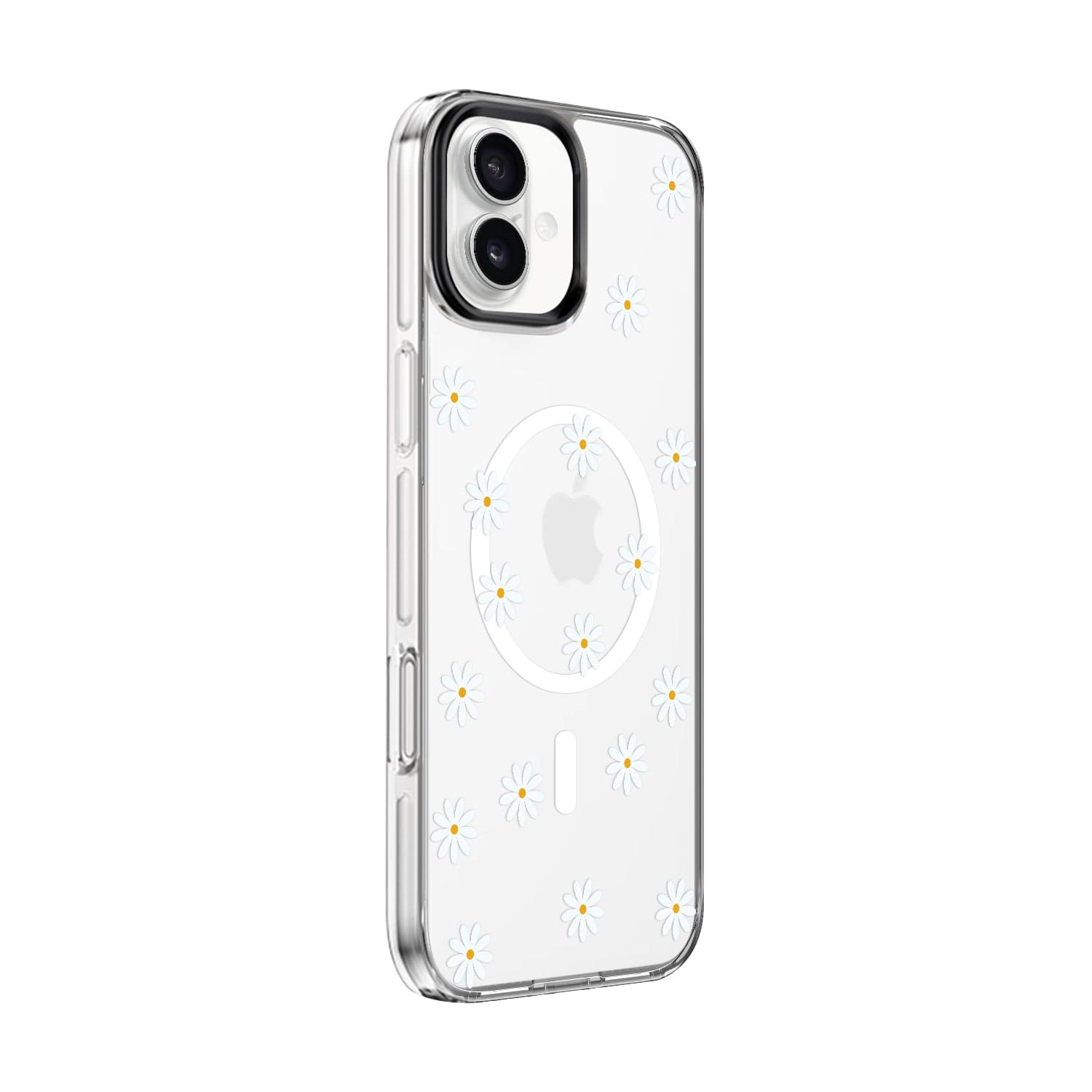iPhone 16 Floral Design Case with Swappable Back - Wireless Charging | Inspire Series