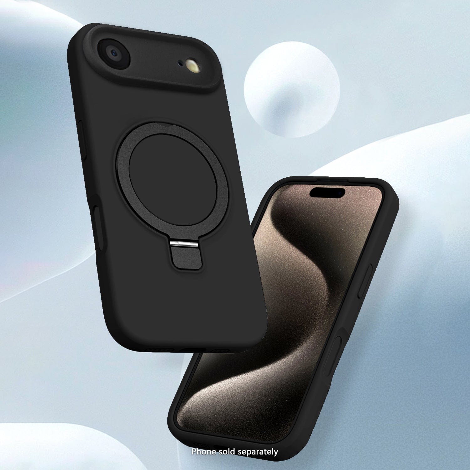 iPhone Air Case with Built-In Kickstand Silicone Anti-Slip Design, Compatible with Magsafe | Venture Series