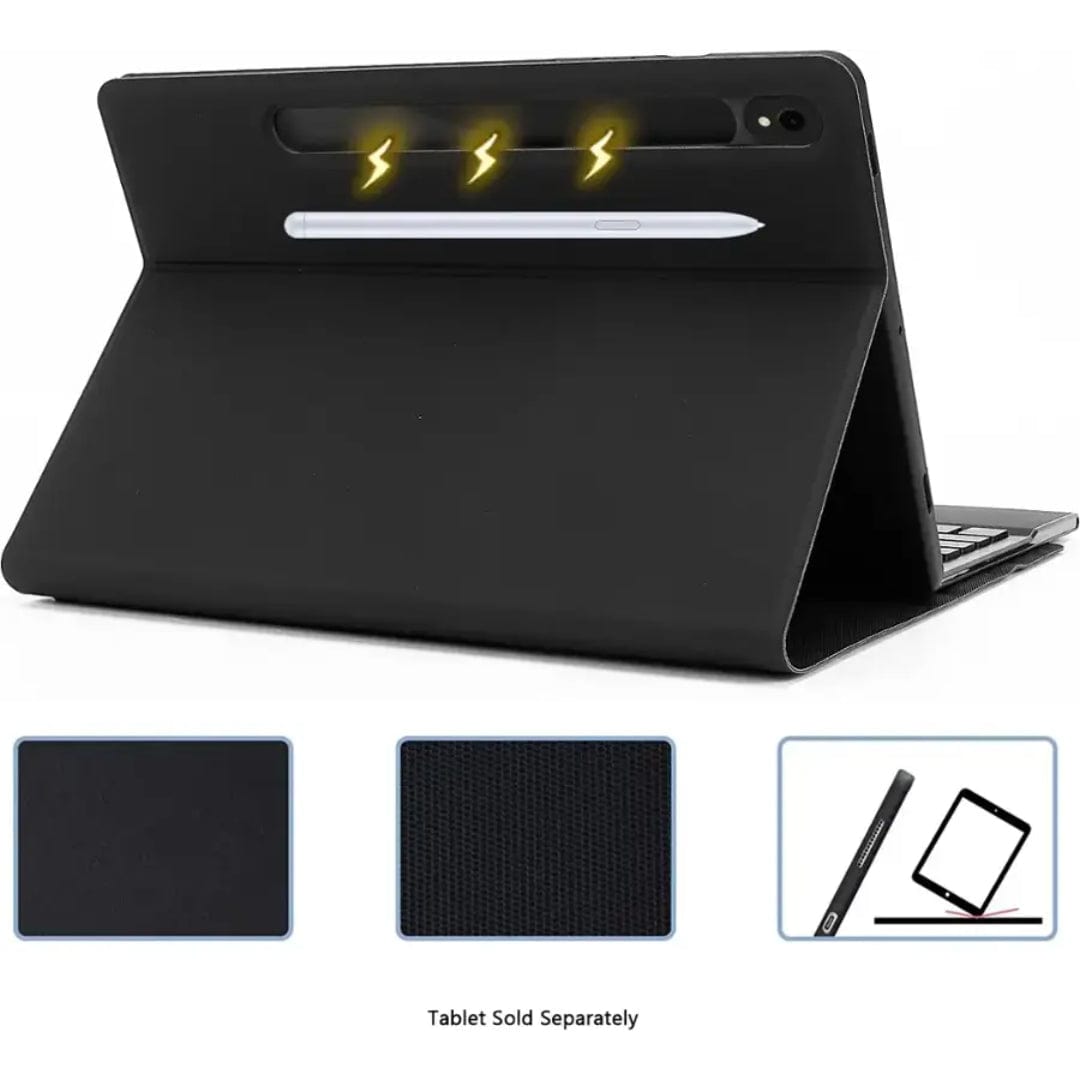 Samsung Galaxy Tab S10 FE+ Keyboard Case with Track Pad | Navigation Series