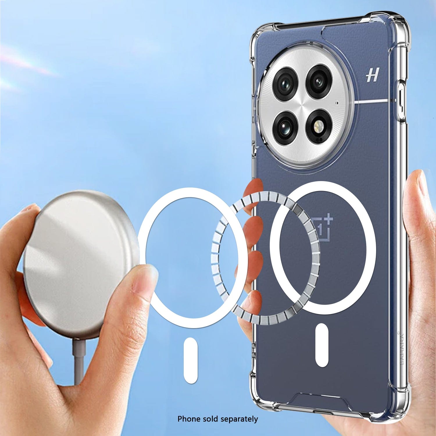 OnePlus 13 Clear Case – Wallet, MagSafe magnet | Venture Series