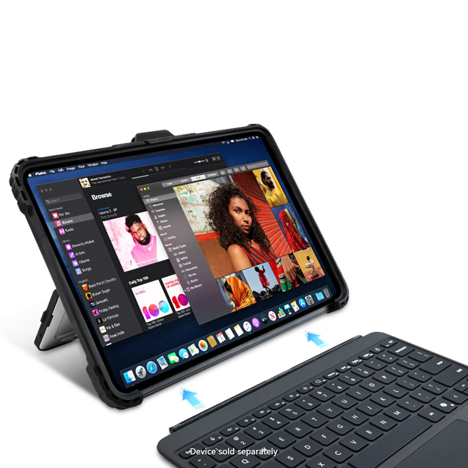 Microsoft Surface Pro 12" Case - Heavy-Duty with Hand & Shoulder Strap | Raider Series