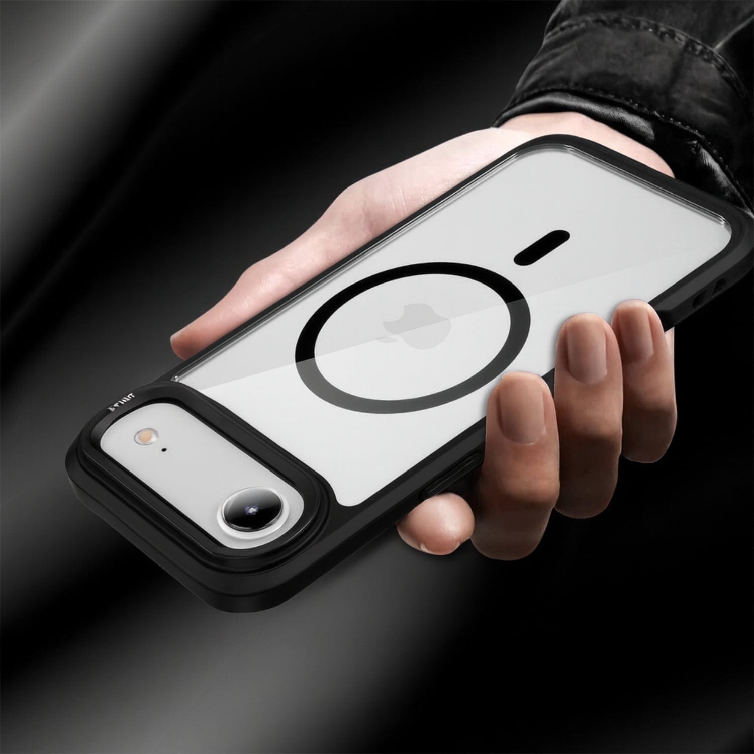 iPhone Air Kickstand Case - Clear Durable Back with Shockproof Edges Magsafe Compatible | Raider ArmorPro Series