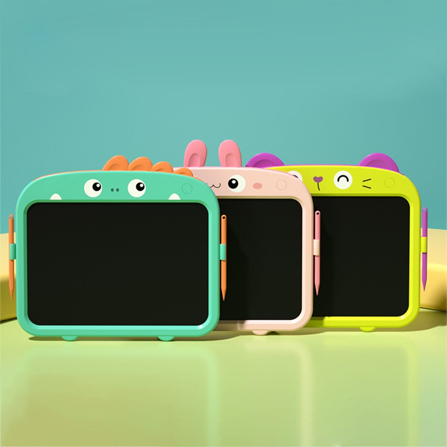 LCD Writing Kids Tablet 13.5" - Color Display, One-Click Erase