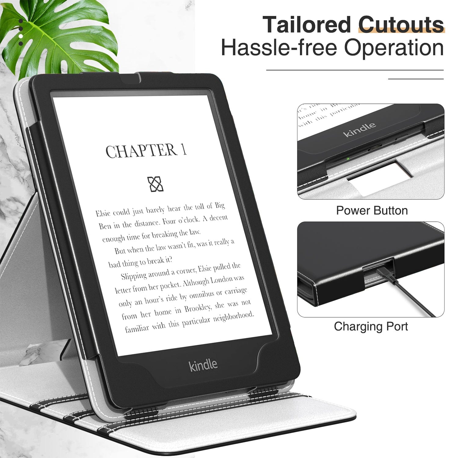 Multi-Angle Case for Amazon Kindle Paperwhite (2021-2023 release)