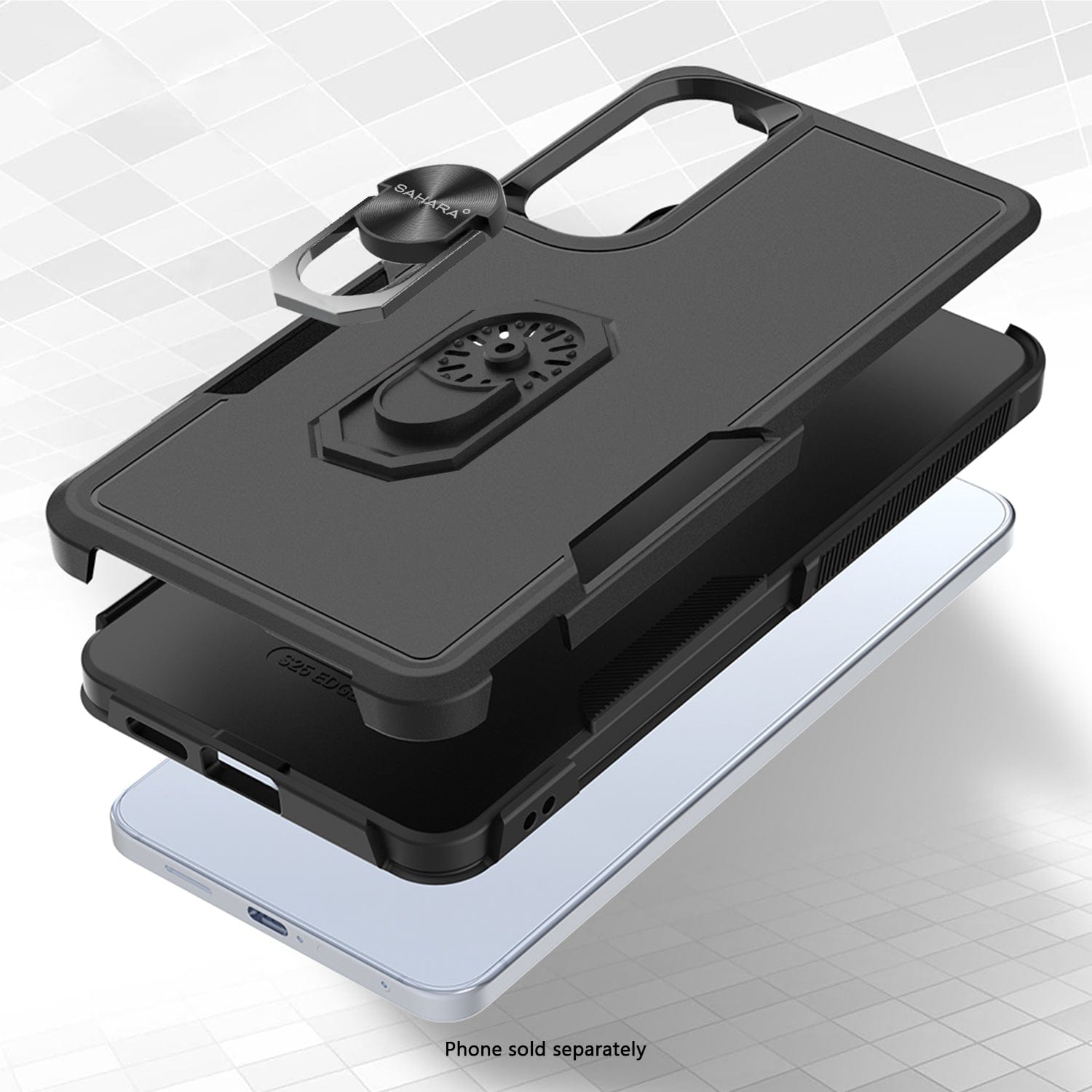 Samsung Galaxy S25 Edge Case – Heavy-Duty Kickstand | Raider Series