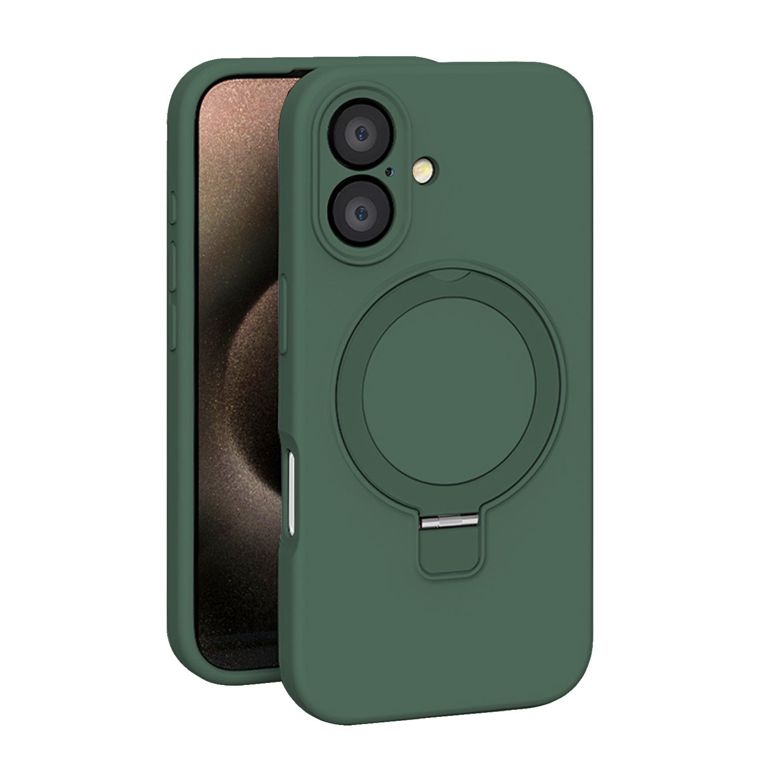 iPhone 16 Slim Kickstand Case - Rugged Protection, MagSafe | Venture Series