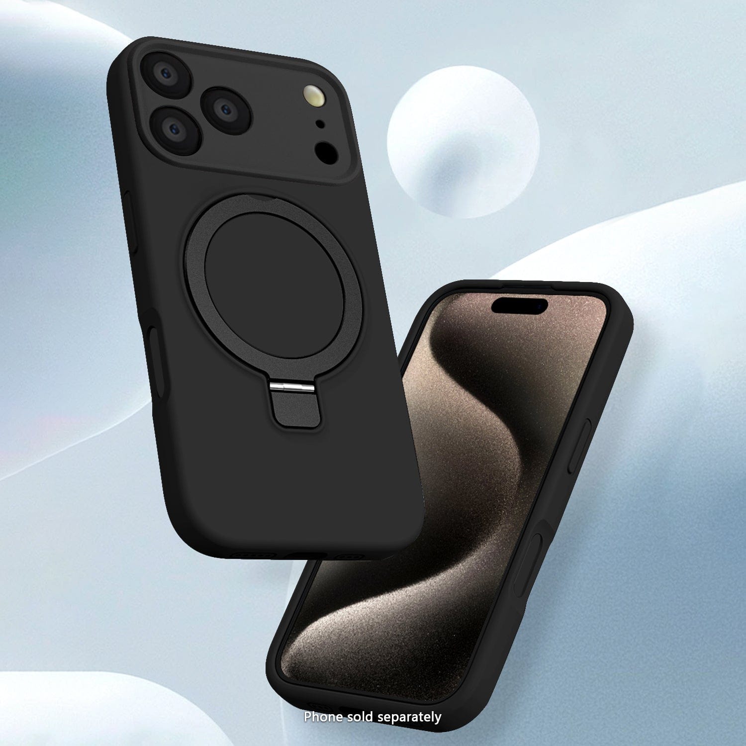 iPhone 17 Pro Case with Built-In Kickstand - Silicone Anti-Slip Design, Compatible with Magsafe | Venture Series