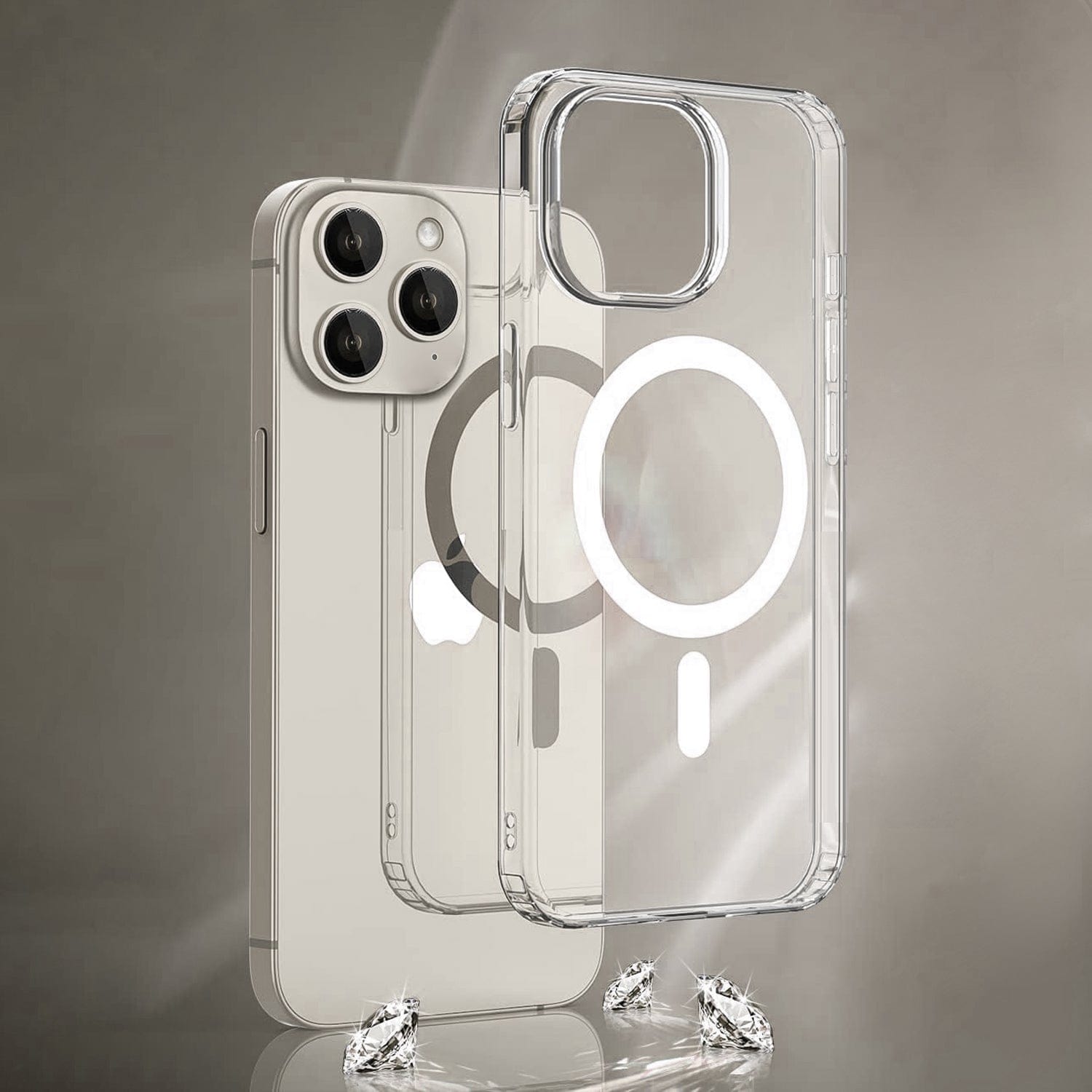 Venture Series Clear Case with Screen and Camera Protector - iPhone 15 Pro Max
