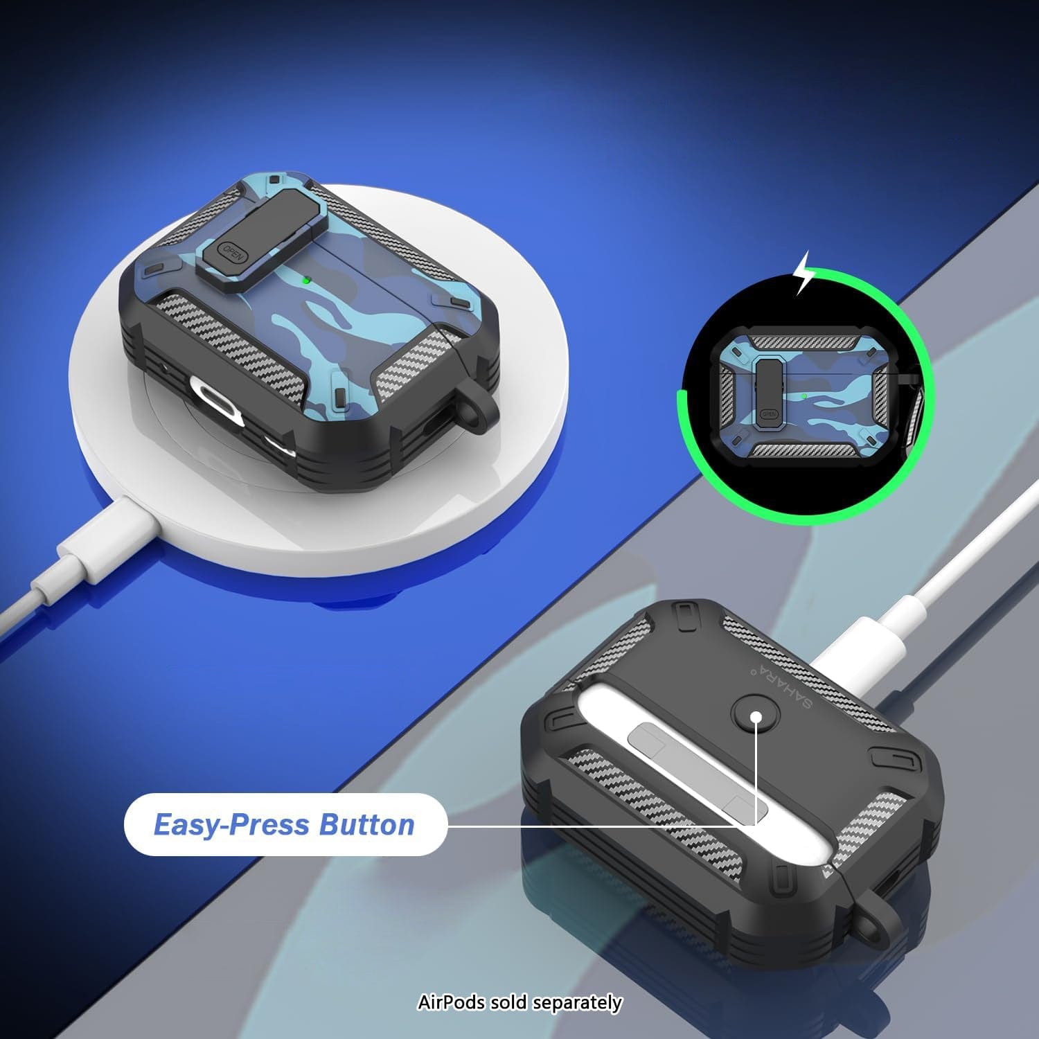 Apple AirPods Pro 3 Case - Heavy-Duty, Secure Lock | Raider Series