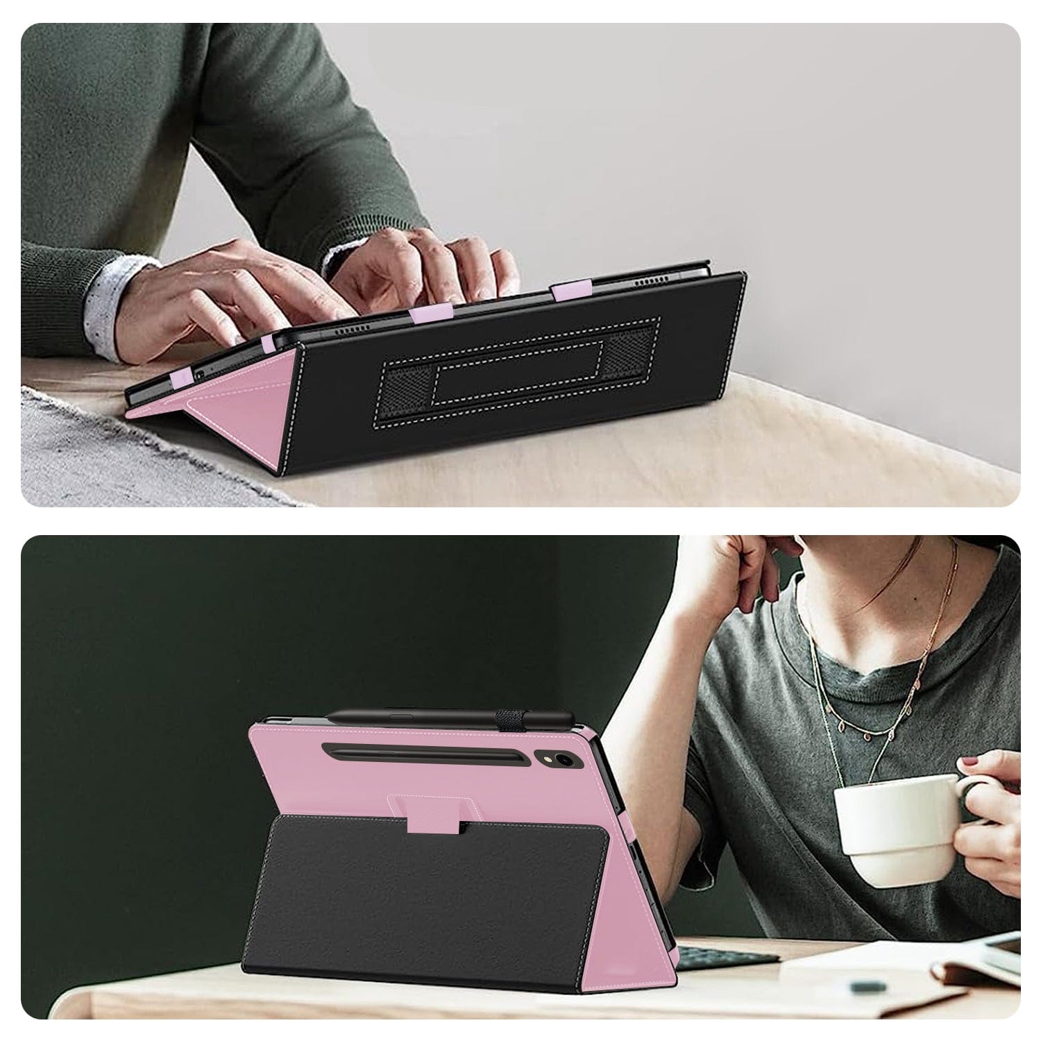 Indy Series Bi-Fold Folio Case - Galaxy Tab S10 Lite (2025), Tab S10 FE, Tab S9 and Tab S9 FE