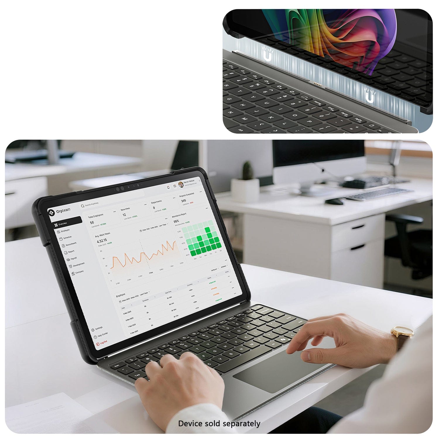 Microsoft Surface Pro 12" Case - Heavy-Duty with Hand & Shoulder Strap | Raider-X Series