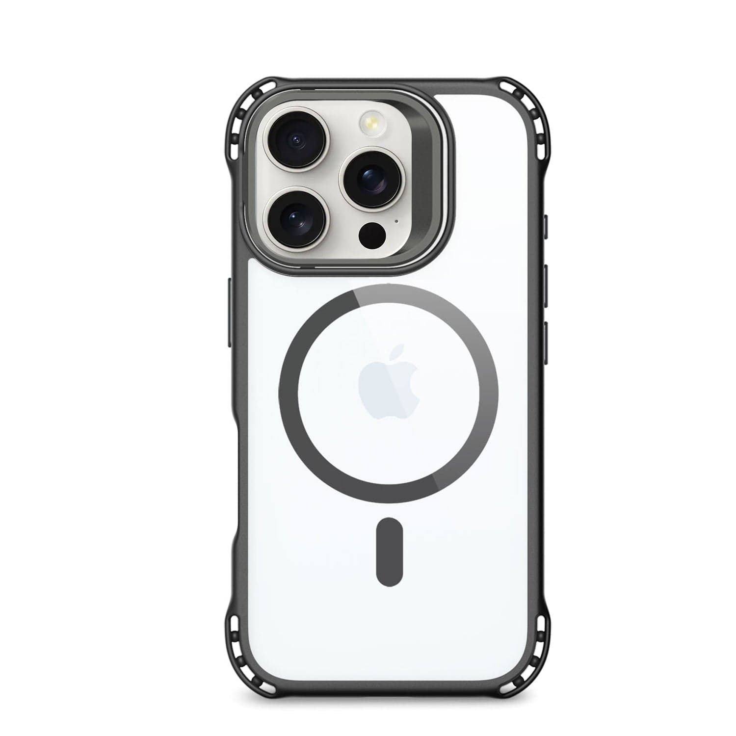 Rugged slim black protective smartphone case with durable textured matte design.