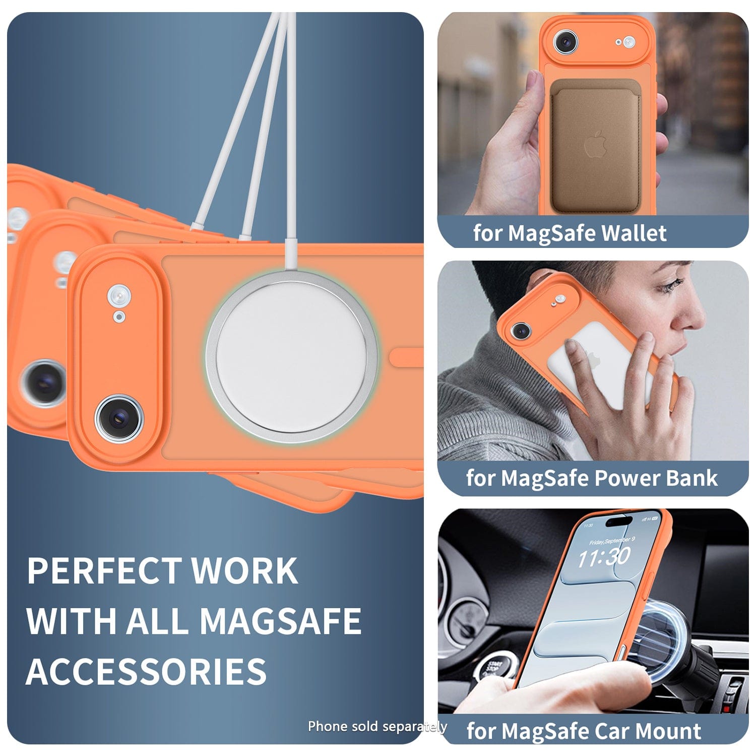 iPhone Air Slim Case - Transparent Matte Finish | Venture Series