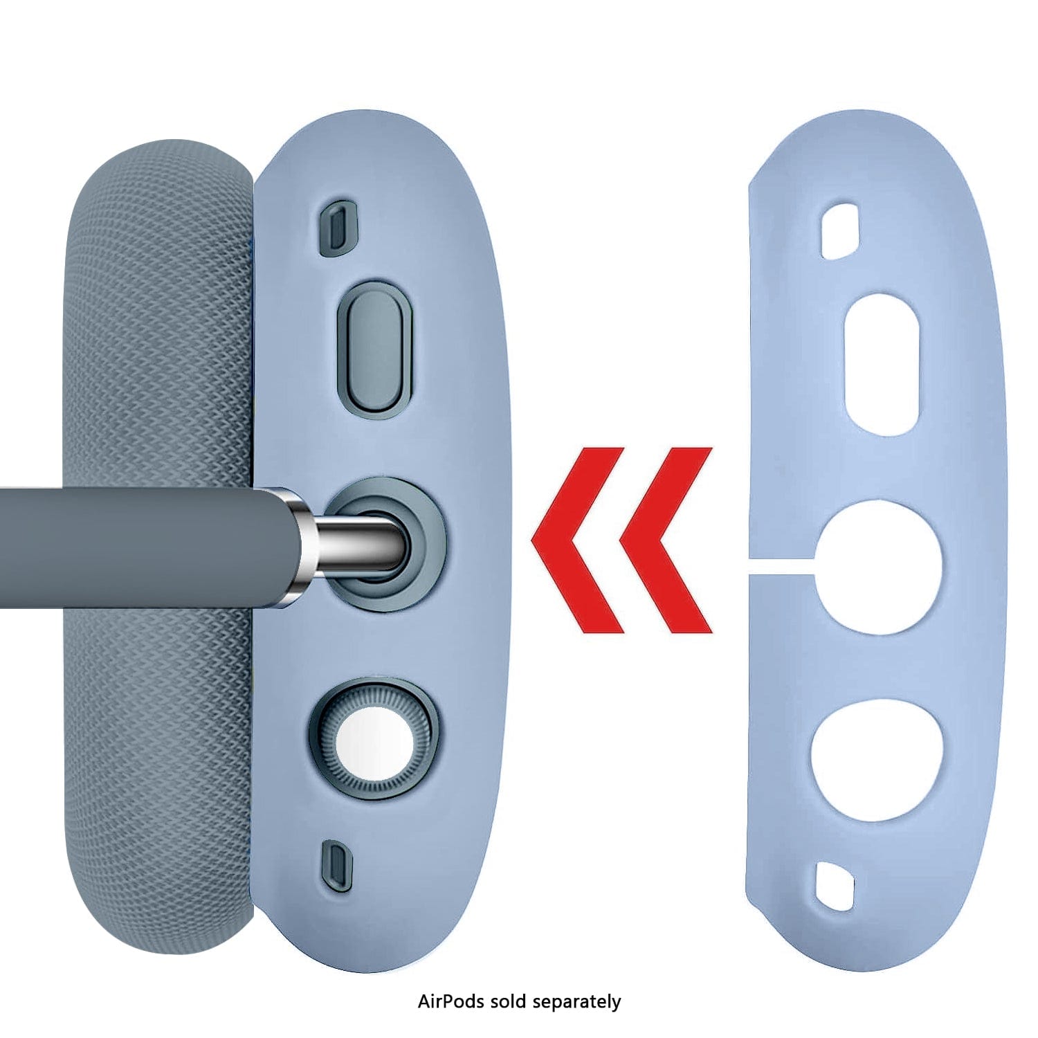 Apple AirPods Max Case – Silicone Combo Kit