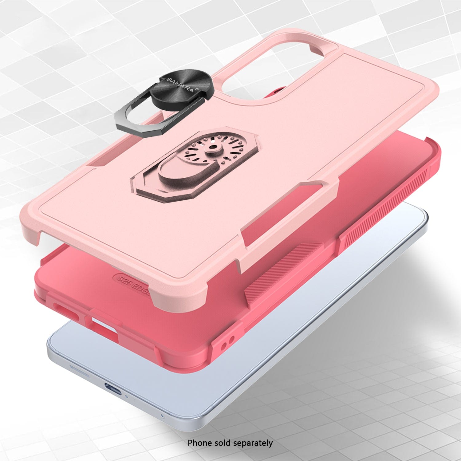Samsung Galaxy S25 Edge Case – Heavy-Duty Kickstand | Raider Series