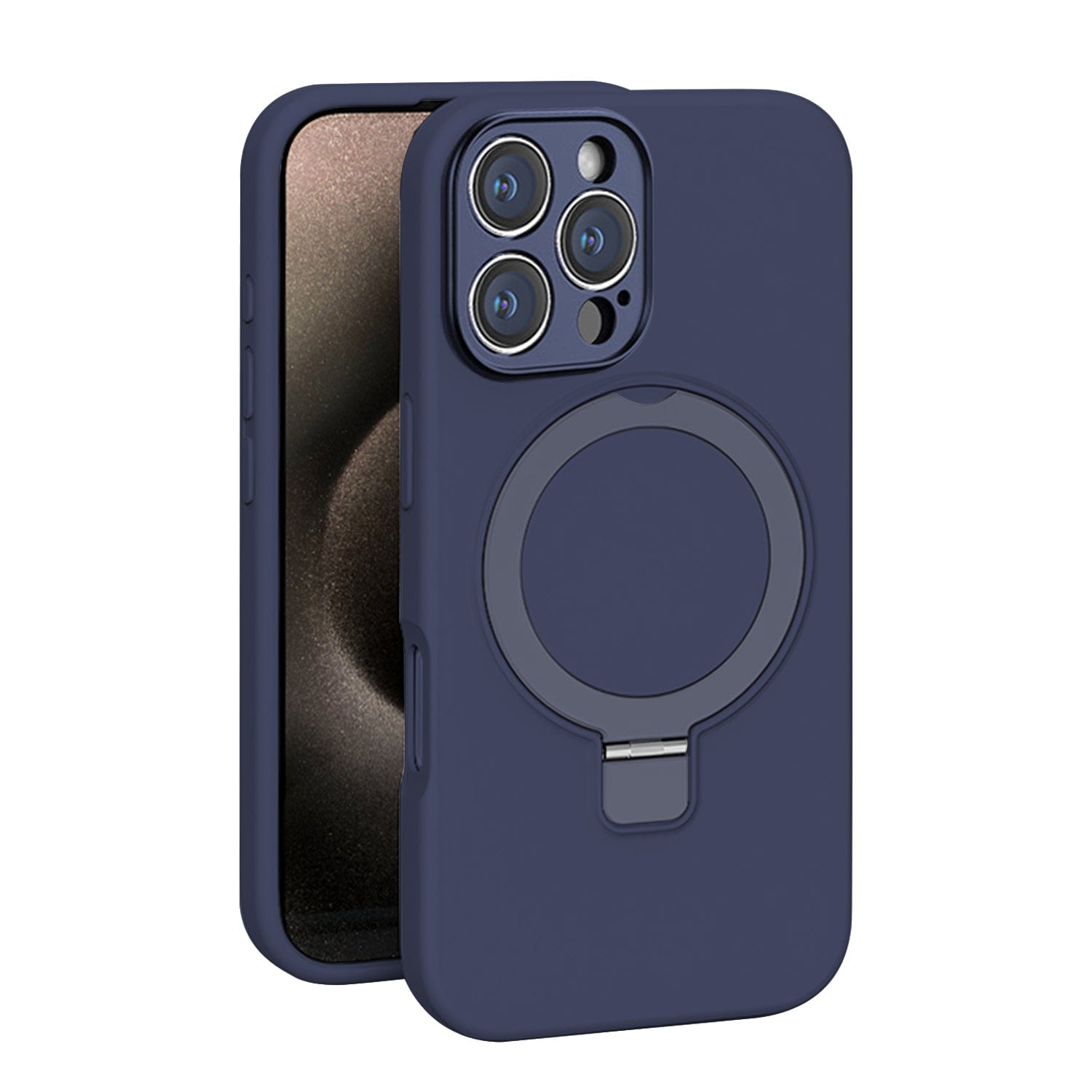 iPhone 16 Pro Max Slim Kickstand Case - Rugged Protection, MagSafe | Venture Series