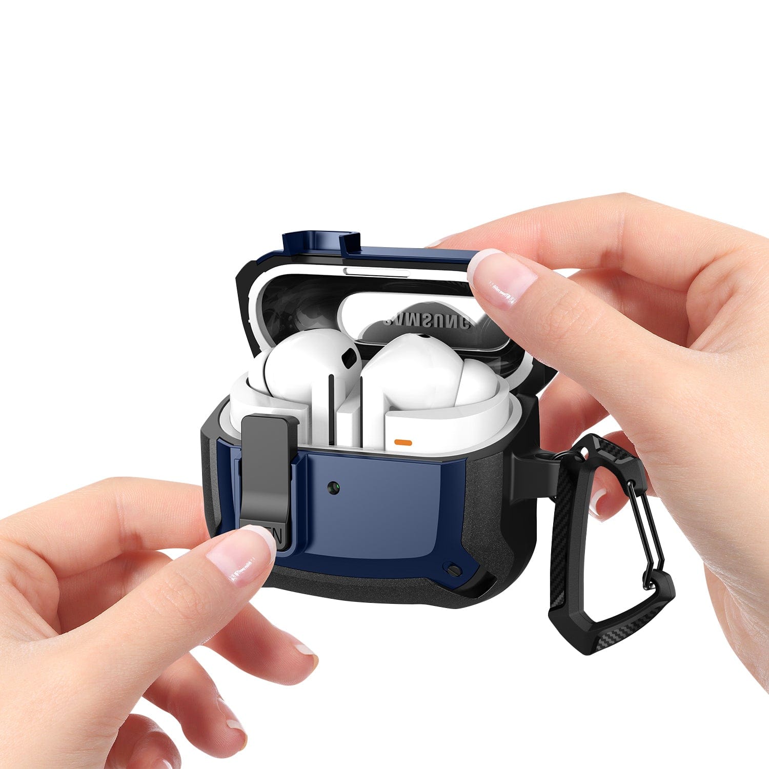 Raider Series Heavy Duty-Case - Samsung Galaxy Buds3, Buds3 Pro and Buds3 FE Headphones - HP00155 HP00156