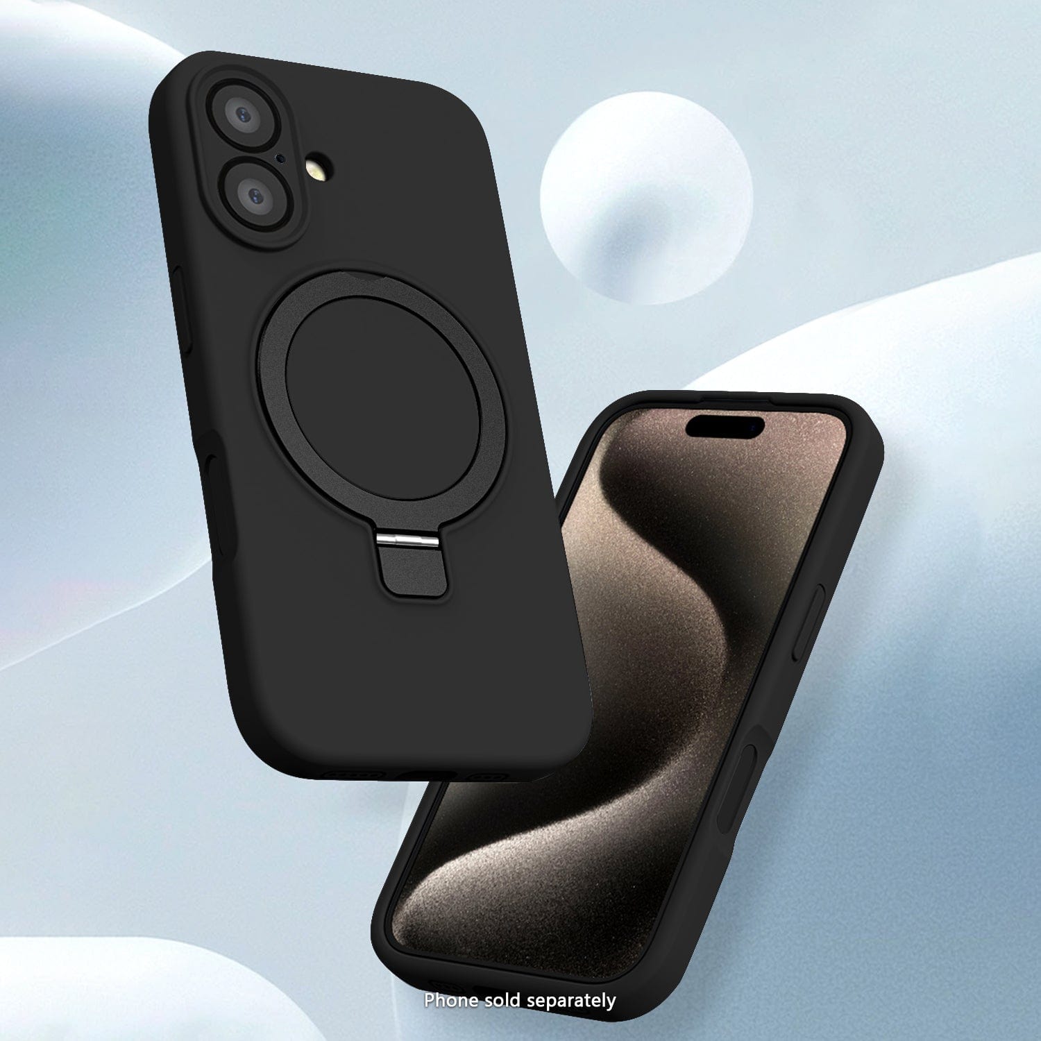 iPhone 17 Case with Built-In Kickstand Silicone Anti-Slip Design, Compatible with Magsafe | Venture Series