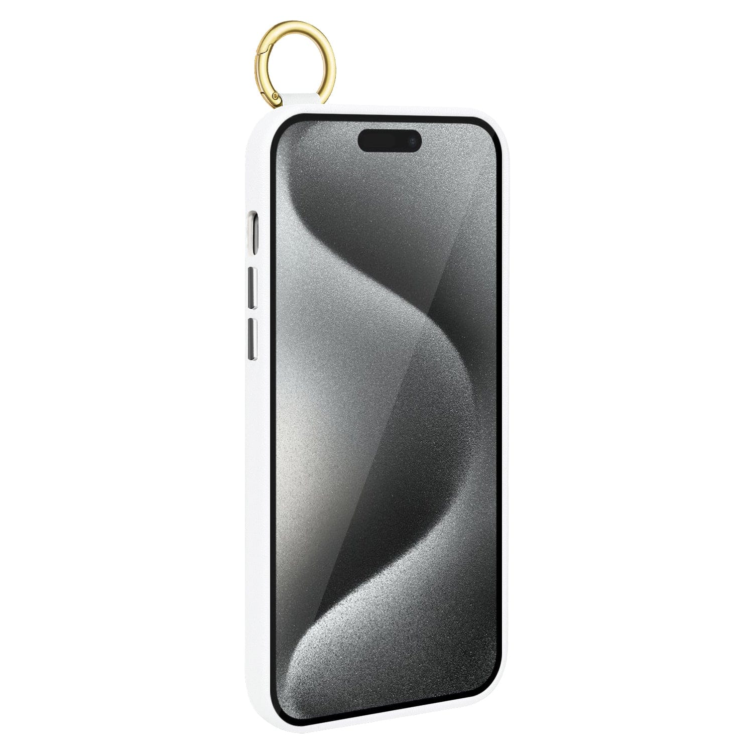 Indy Series Leather Wallet FingerGrip Case with Screen and Camera Protector - iPhone 15 Pro Max