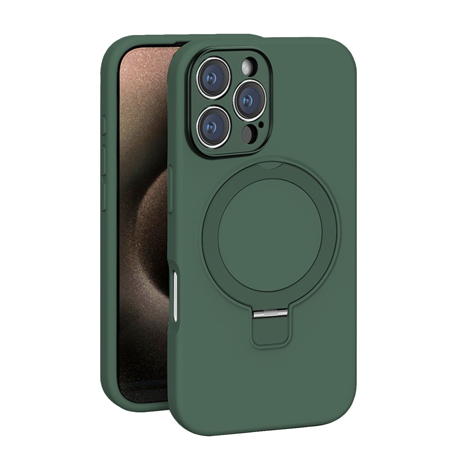 iPhone 16 Pro Max Slim Kickstand Case - Rugged Protection, MagSafe | Venture Series