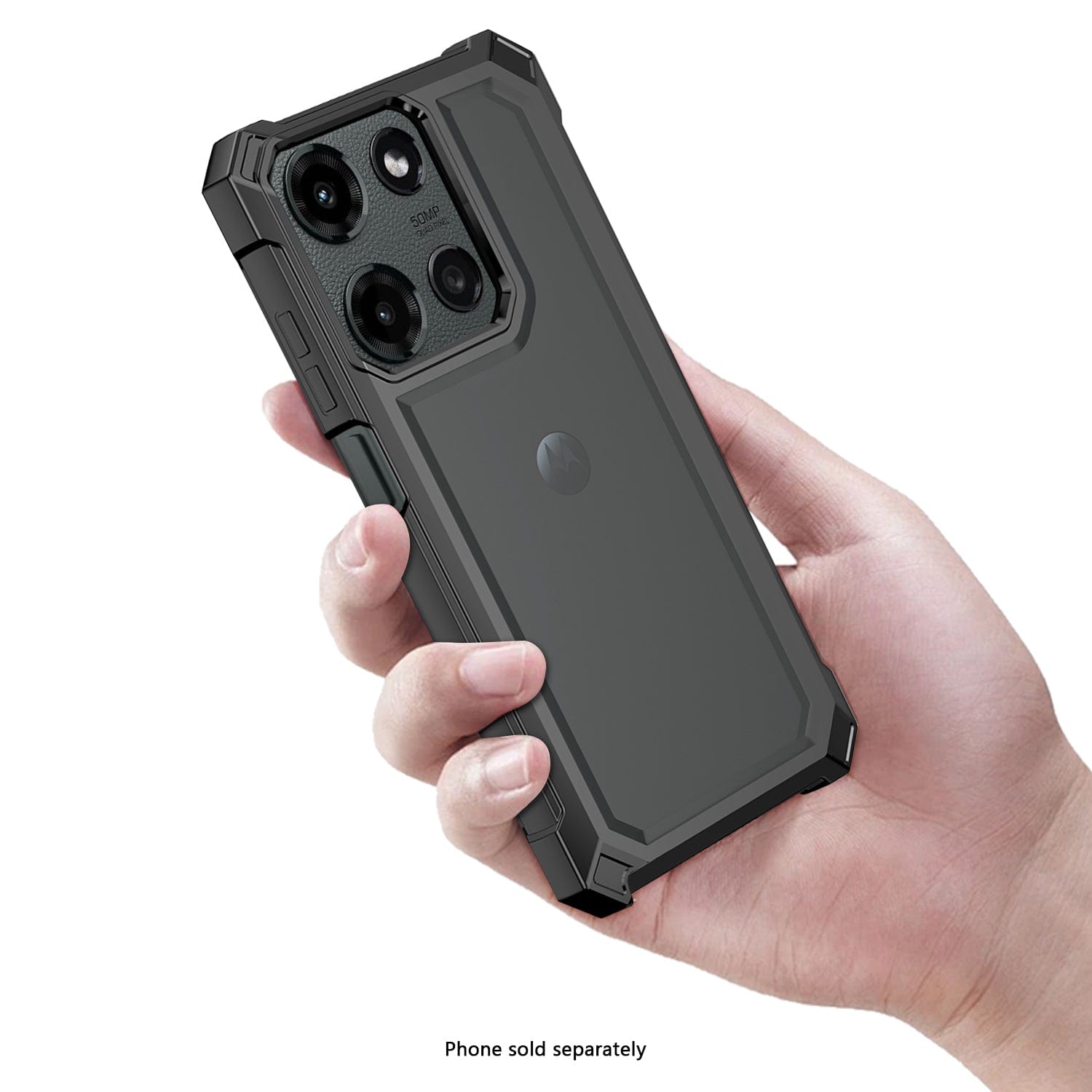 Motorola Moto G 5G 2025/2026 & G Play 2026 Case – Grip with Built-In Screen Protector | Raider Series
