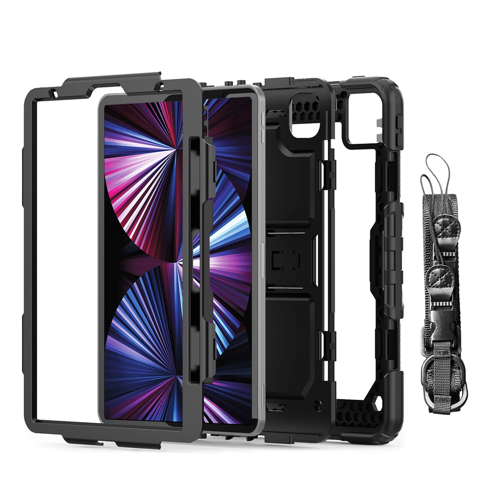 Raider Series Heavy Duty Kickstand Case - iPad Pro 11" (3rd/4th Gen)