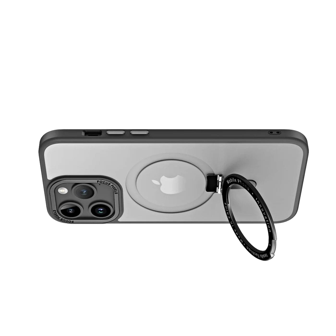Venture Series Kickstand Magsafe Clear Case with Screen and Camera Protector - iPhone 15 Pro Max
