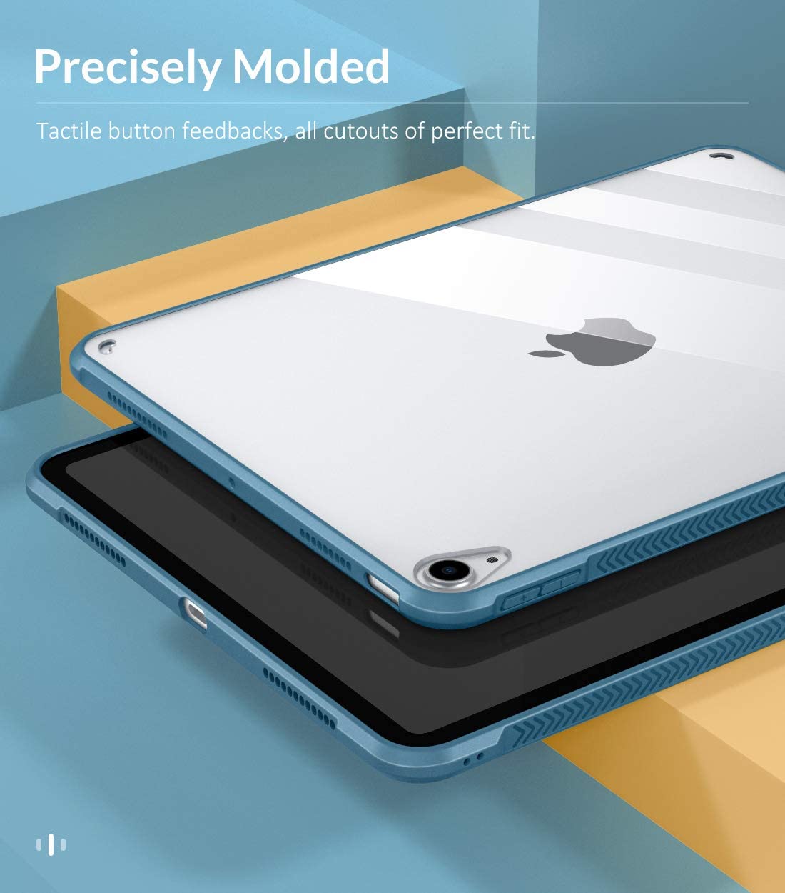 Venture Series Clear Hard Shell Case - iPad Air 10.9"
