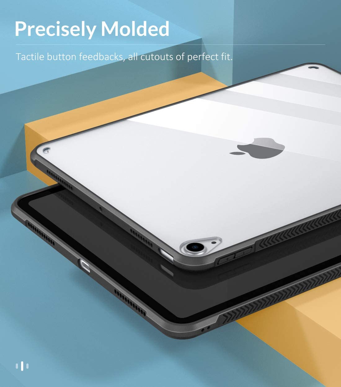 Venture Series Clear Hard Shell Case - iPad Air 10.9"