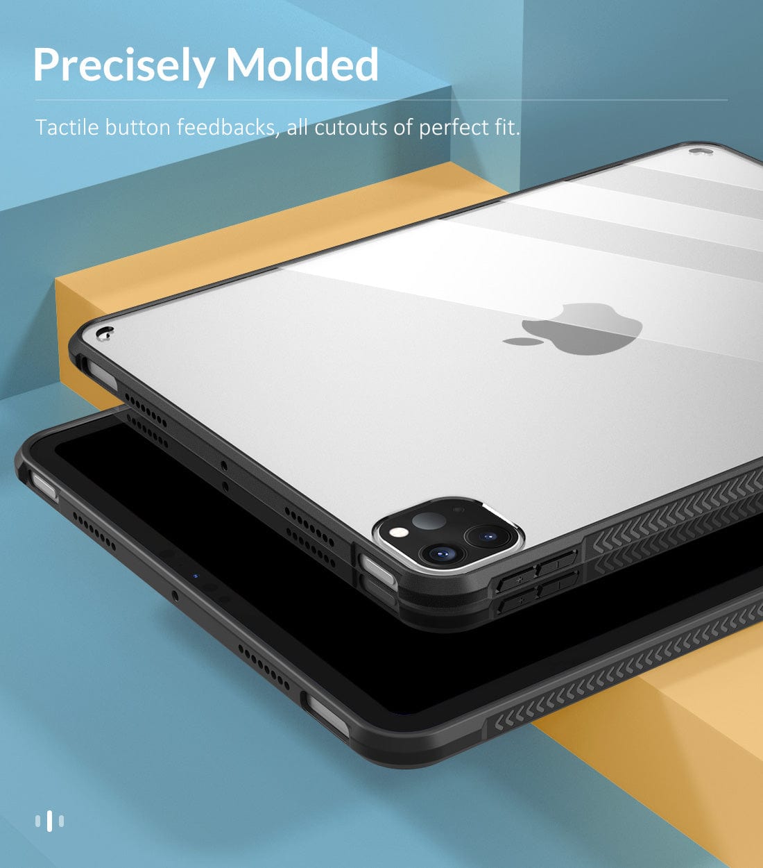 Venture Series Clear Hard Shell Case - iPad Pro 11" (3rd/4th Gen)