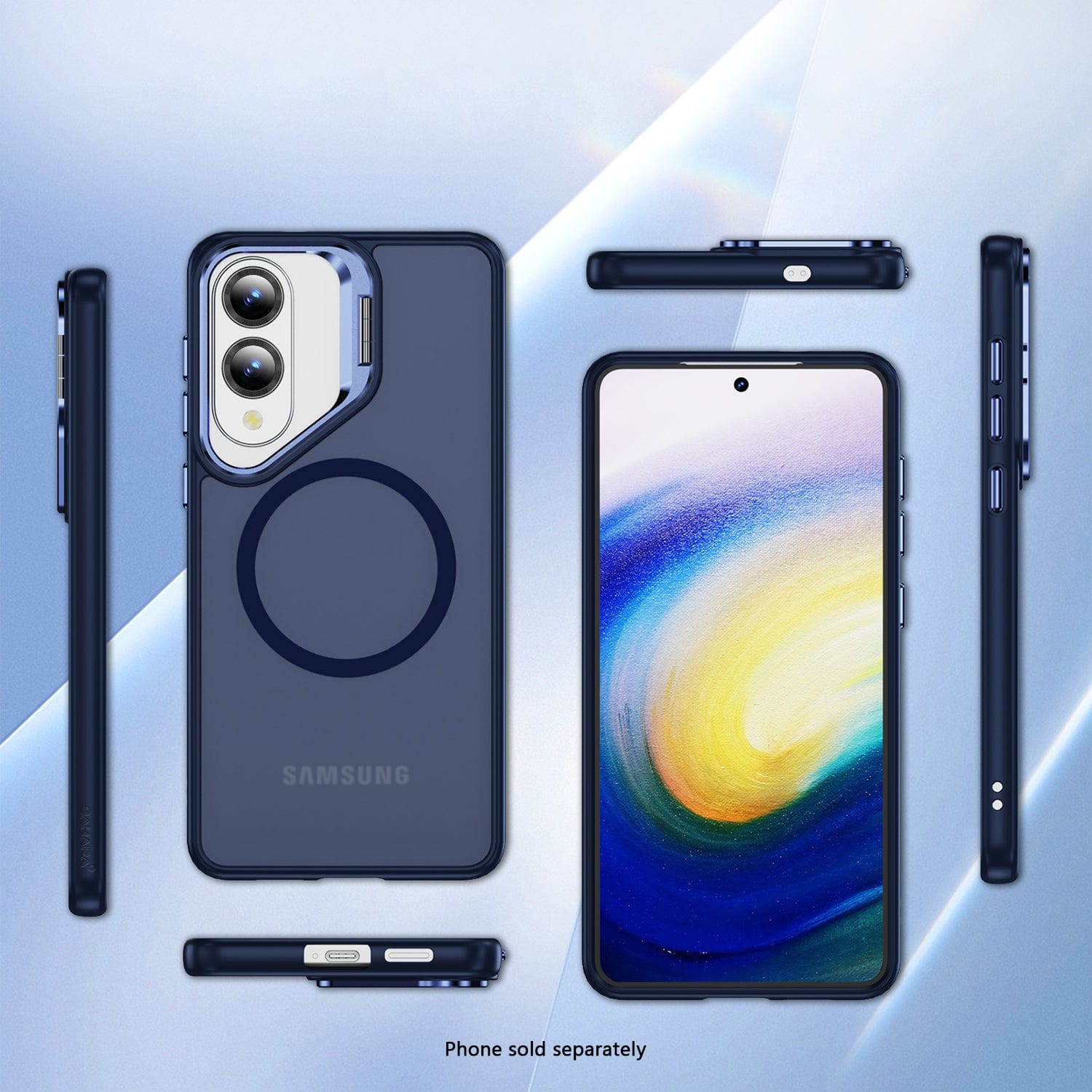 Samsung Galaxy S25 Edge Clear Case – Kickstand, MagSafe Compatible | Venture Series