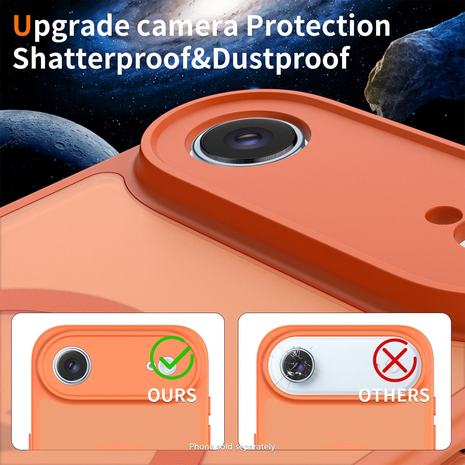 iPhone Air Slim Case - Transparent Matte Finish | Venture Series