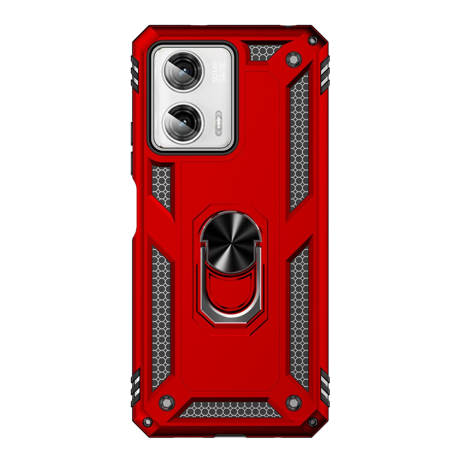 Military Kickstand Series Case for Google Pixel 7a (2023) - Red