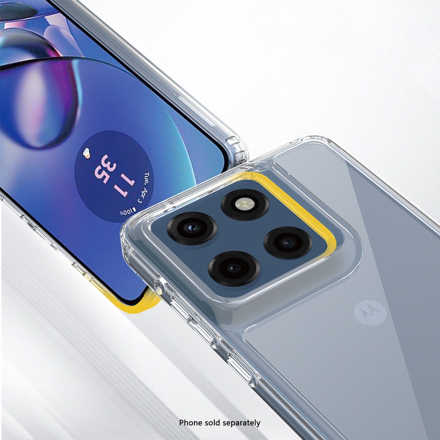 Venture Series Hard Shell Clear Case - Motorola Moto G Stylus 5G (2025)