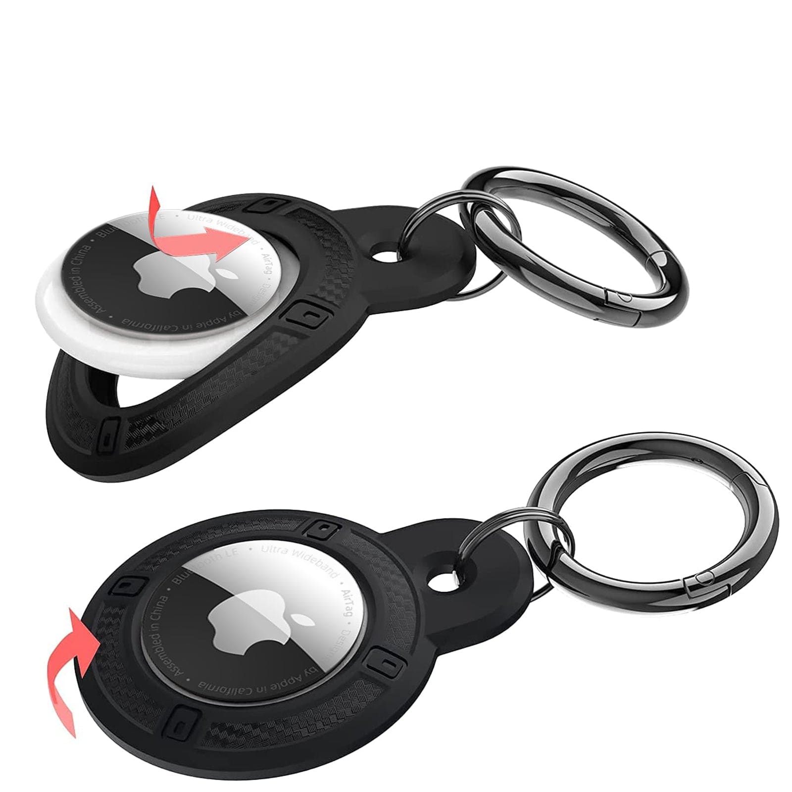 Apple AirTag Case - Heavy-Duty, Carabiner Clip | Raider Series