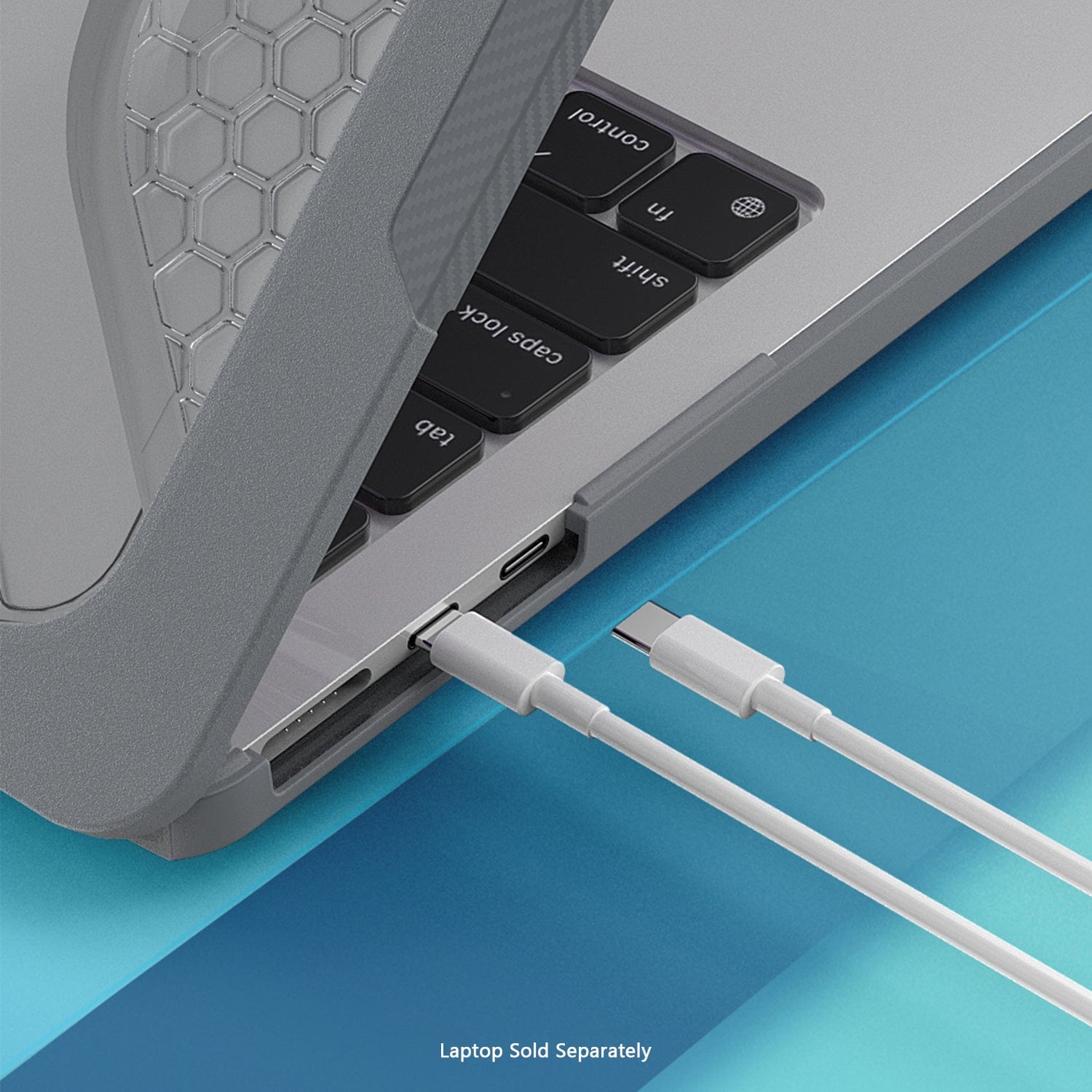 MacBook Pro 14" (2021–2025, M1–M5) with Adjustable Stand Case - Shock-Absorbing | Raider Ultra-Duty Series