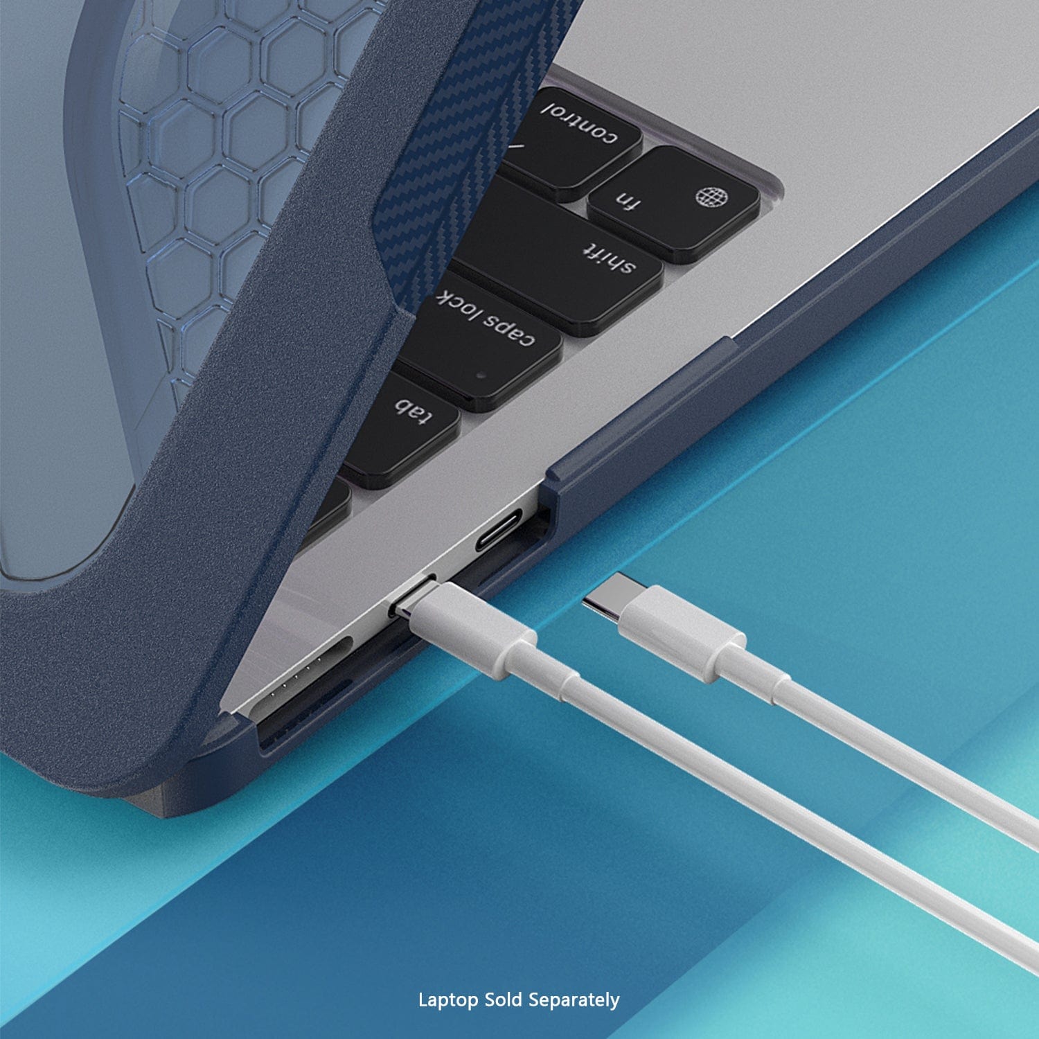 MacBook Pro 14" (2021–2025, M1–M5) with Adjustable Stand Case - Shock-Absorbing | Raider Ultra-Duty Series