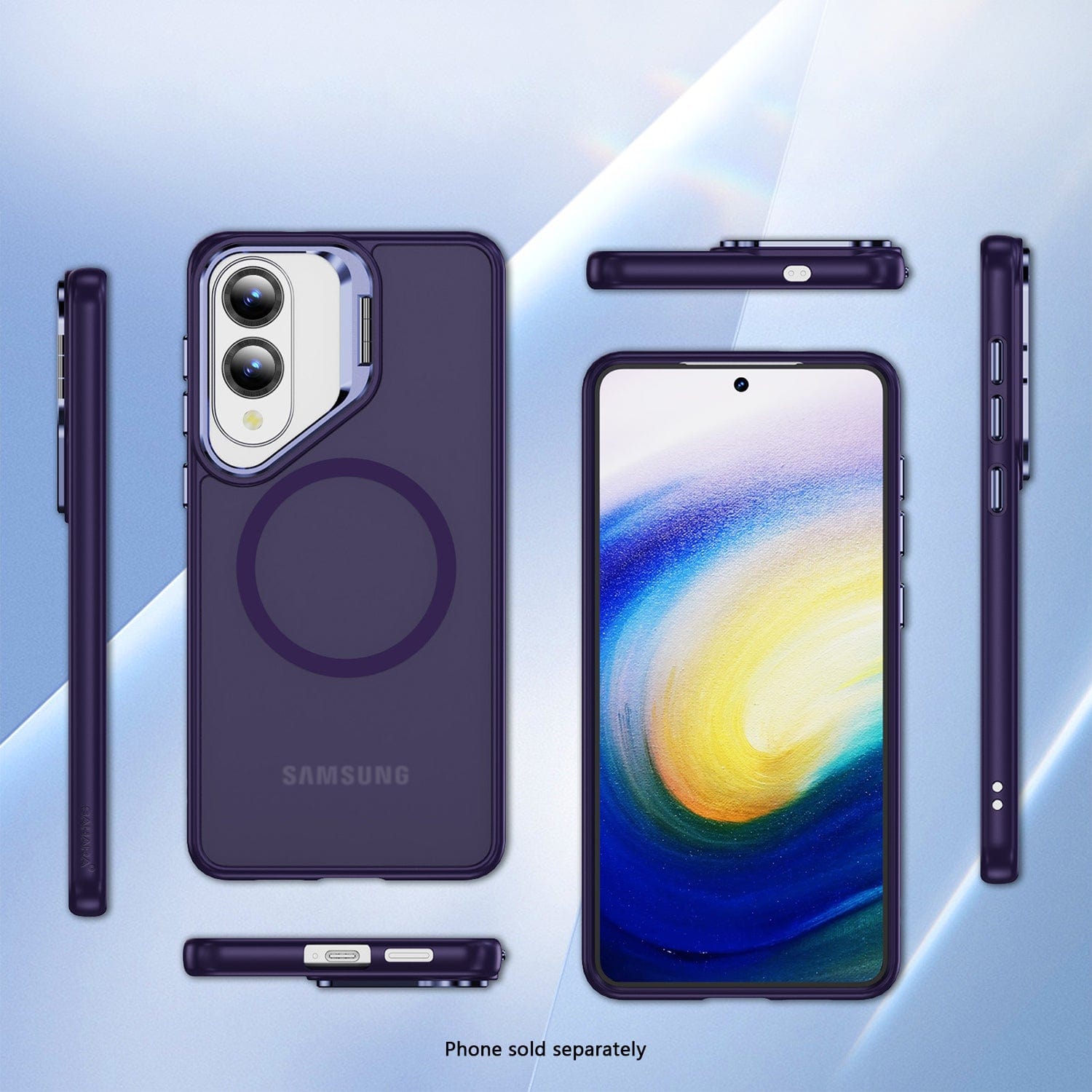 Samsung Galaxy S25 Edge Clear Case – Kickstand, MagSafe Compatible | Venture Series