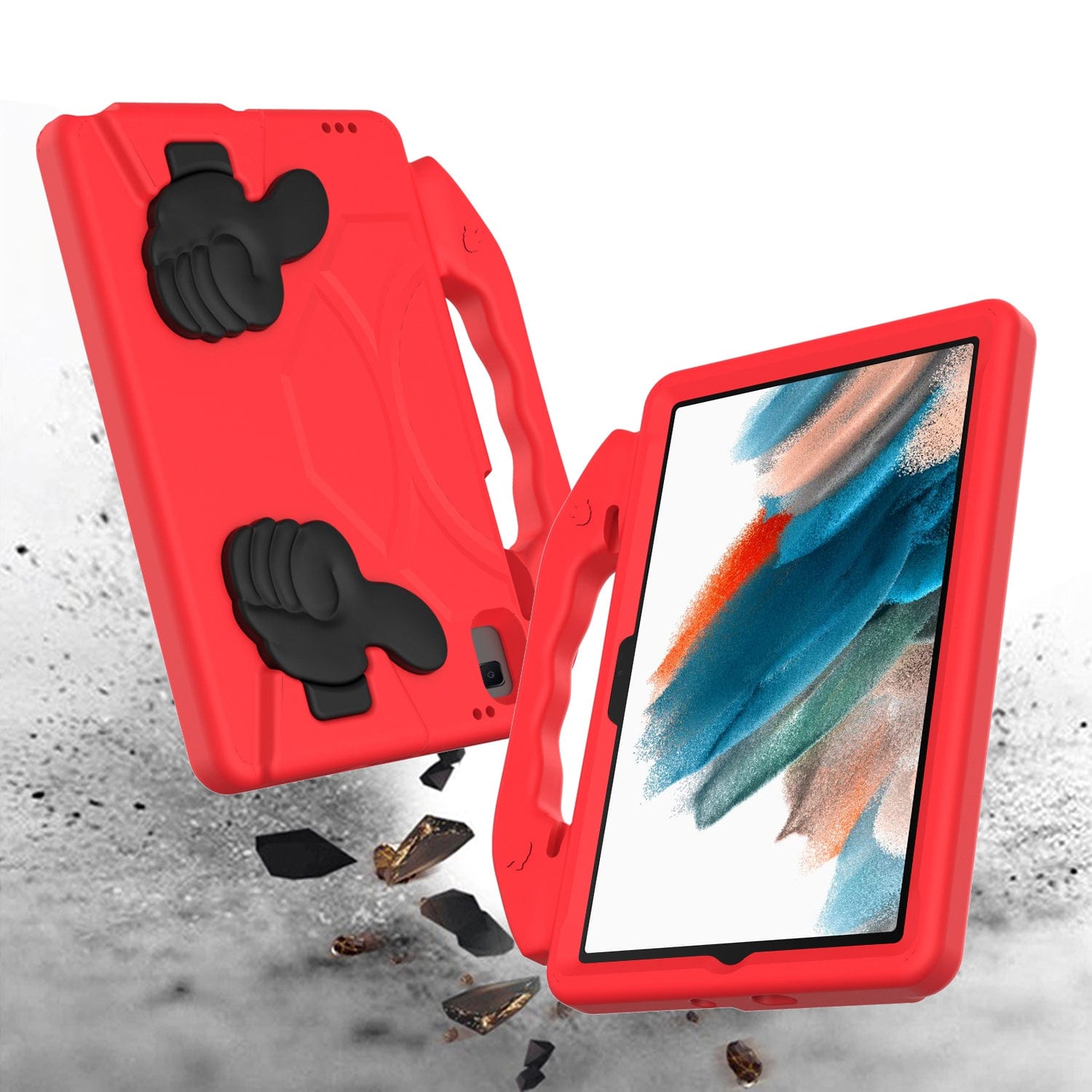 Wander Series Thumbs-up Kickstand Kid-Proof Case - Galaxy Tab A8