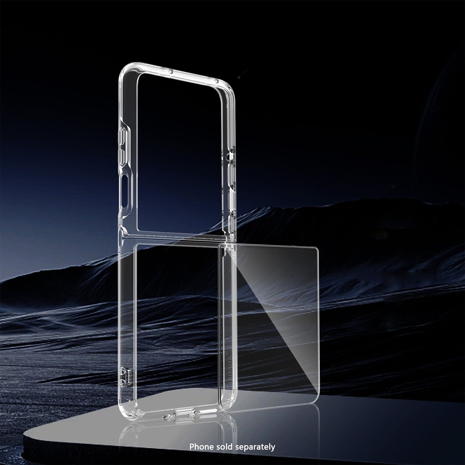 Motorola Razr Ultra (2025) Clear Case - Anti-Slip Grip, Shock-Absorbing Corners | Venture Series