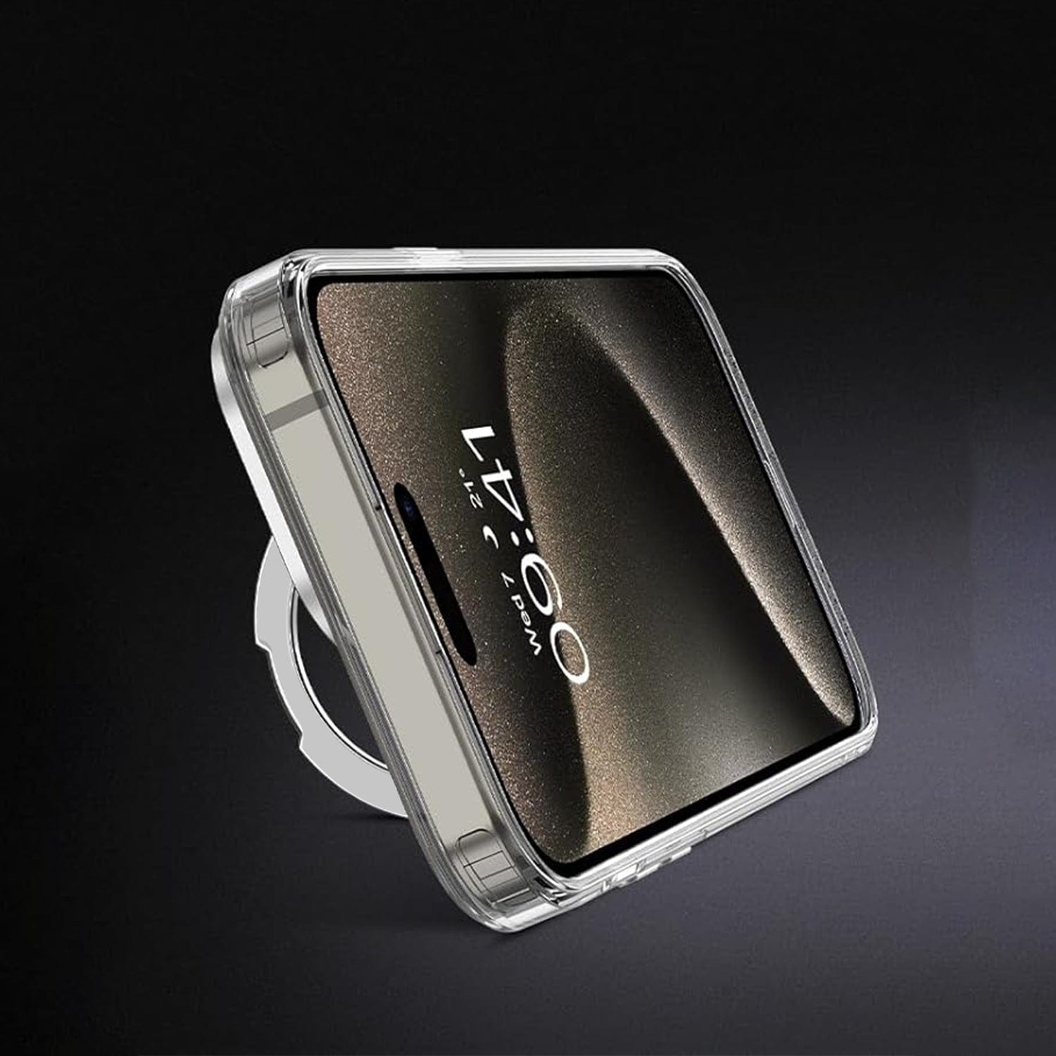 iPhone 15 Pro Max Clear Kickstand Case with MagSafe | Venture Series