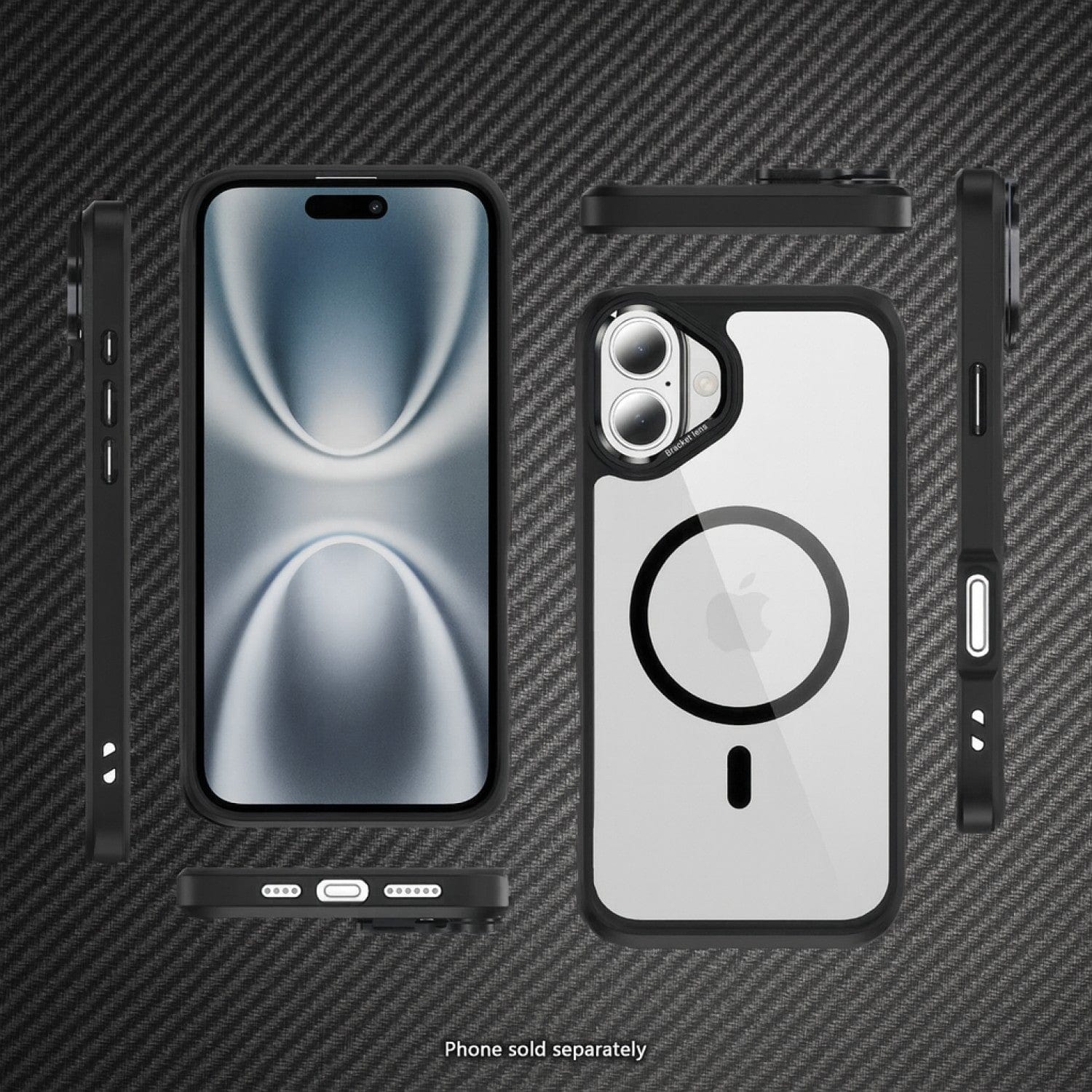 iPhone 17 Clear Back Case - Durable, Kickstand, MagSafe | Raider ArmorPro Series