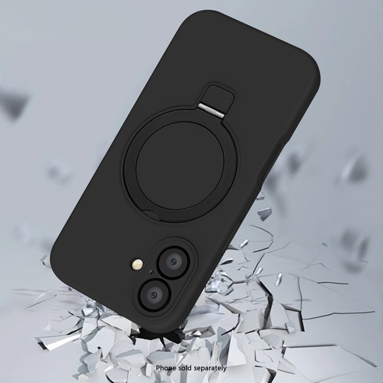 iPhone 17 Case with Built-In Kickstand Silicone Anti-Slip Design, Compatible with Magsafe | Venture Series