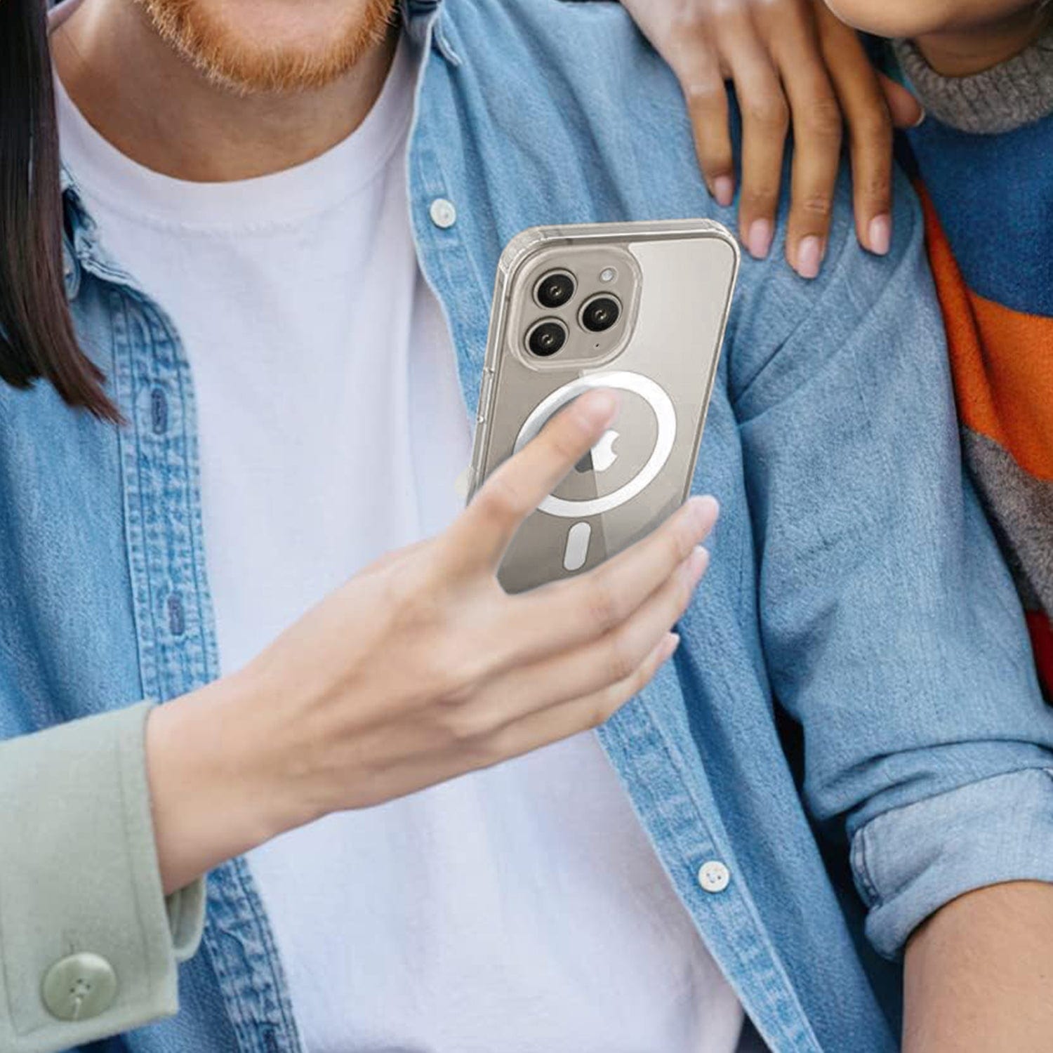 Venture Series Clear Case with Screen and Camera Protector - iPhone 15 Pro Max