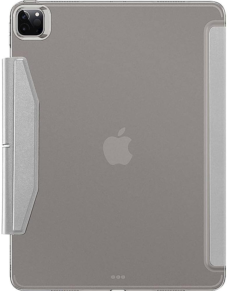 ESR Gray Folio Case with Tempered Glass Screen - iPad Pro 12.9" (4th, 5th, and 6th Generation)